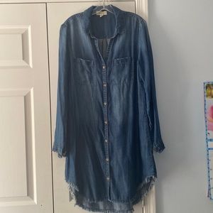 Cloth & Stone denim dress